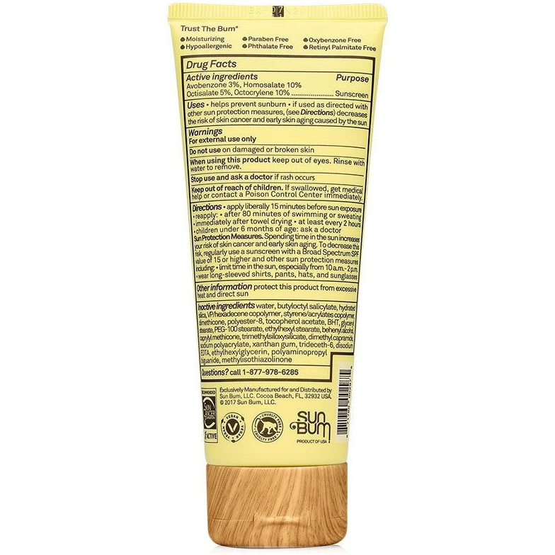 2026 Sun Bum Original SPF 50 Sunscreen Face Lotion 88ml SB343152